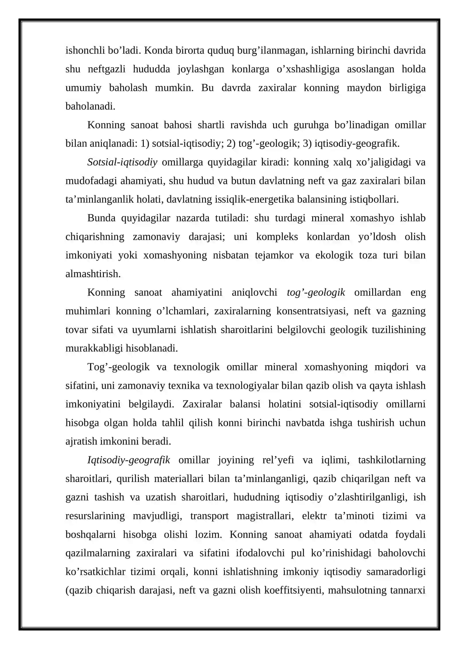 Geologik qidiruv laximlari loyihasining geometrik elementlarini joy (tabiy sharoit) ga ko‘chirish 4