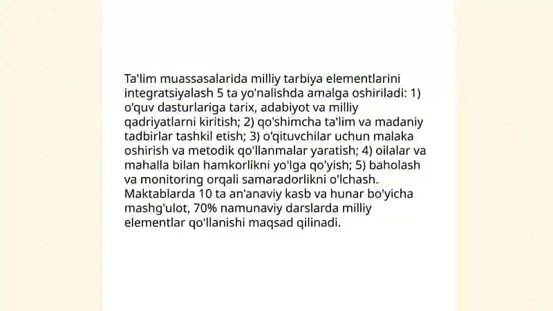 Zamonaviy tarbiya va milliy anʼanalar 4