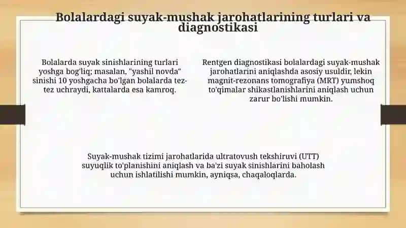 Tayanch-harakat tizimi jarohatlari 4