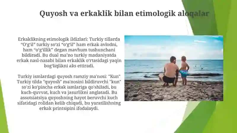 Mustaqil So'z Turkumlari: Son 4