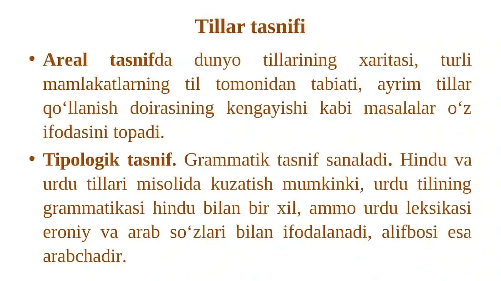 TILLARNING GENEALOGIK TASNIFI 4