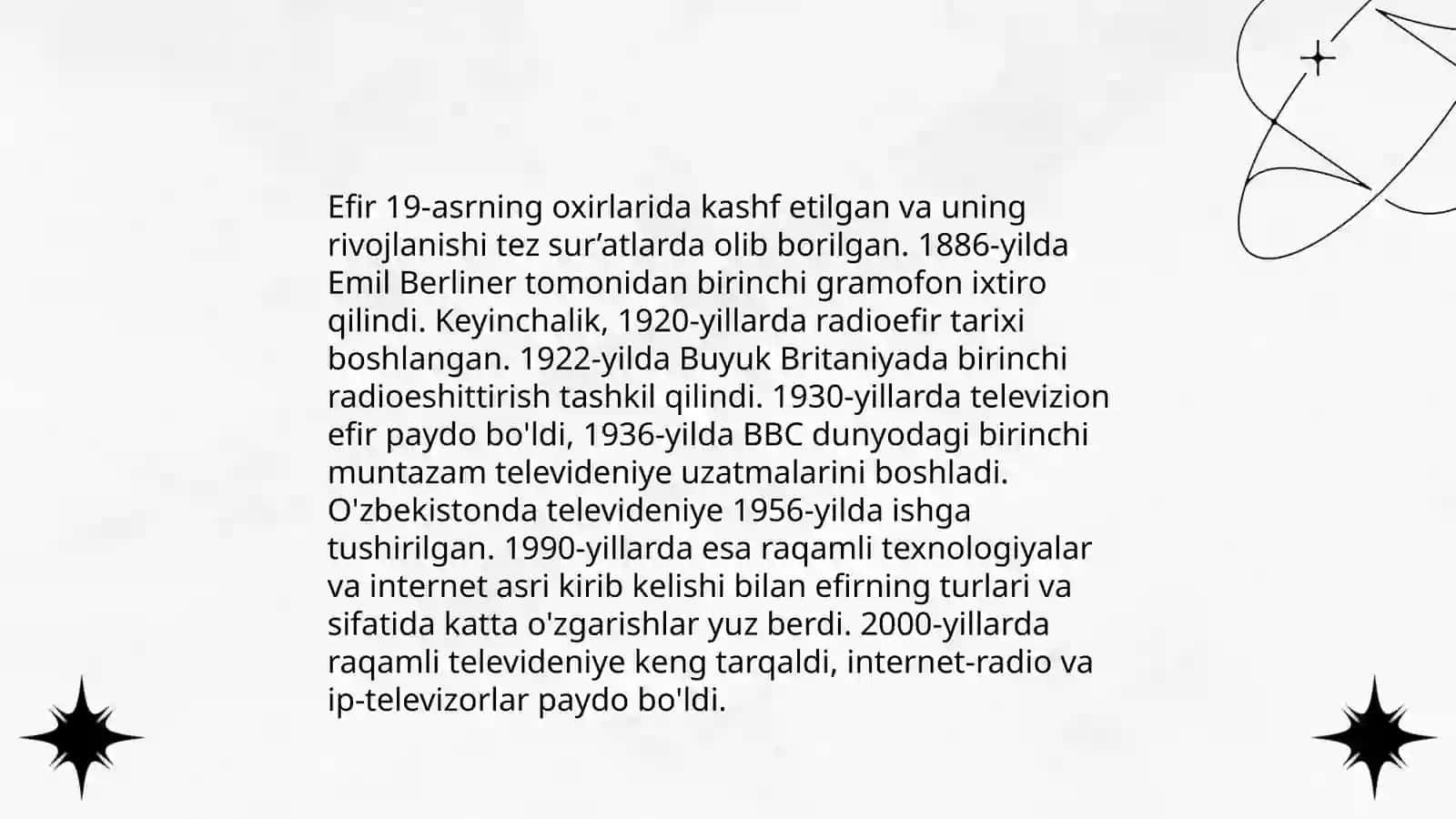 Oddiy efirlar 4