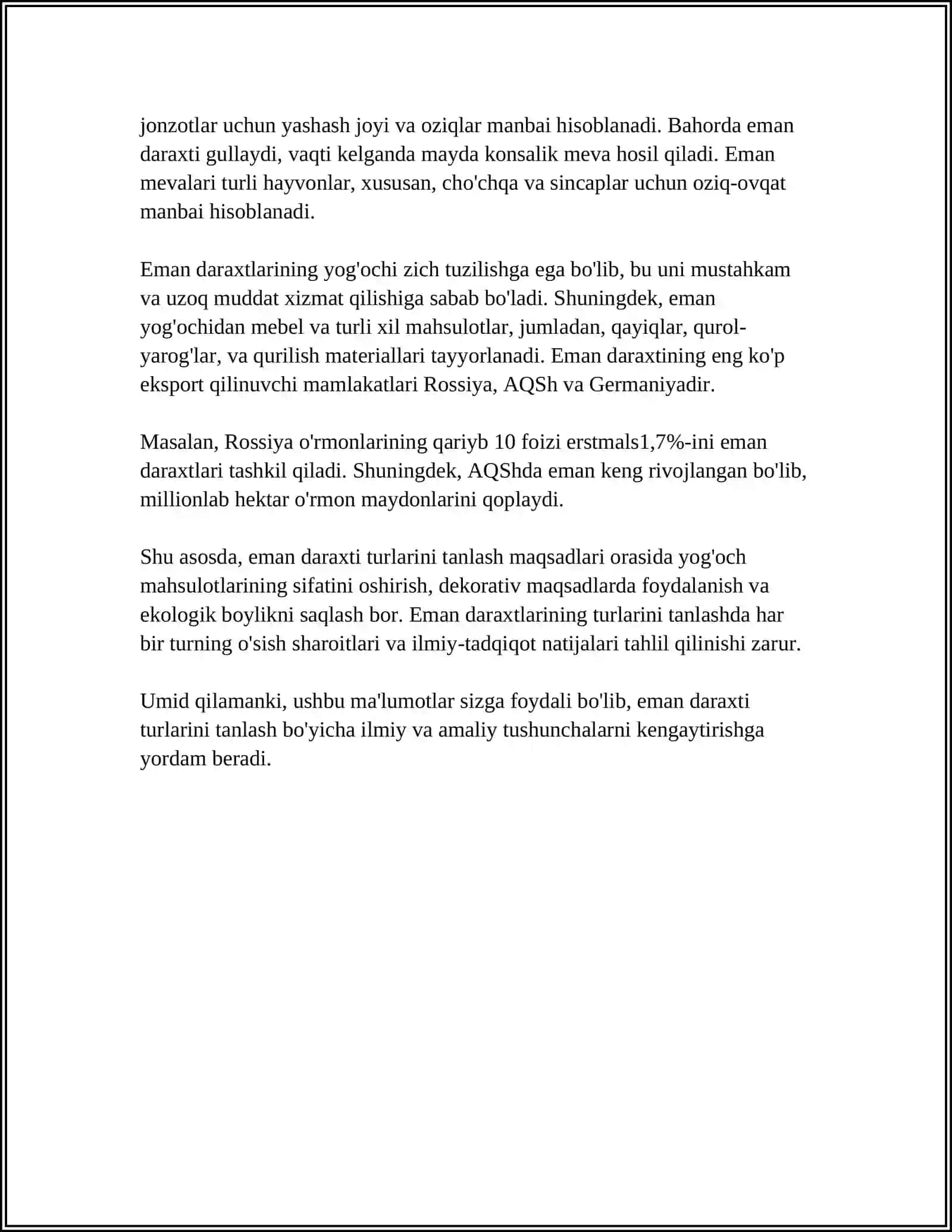 EMAN DARAXTI OʻSIMLIGINI YETISHTIRISH TEXNOLOGIYASI 4