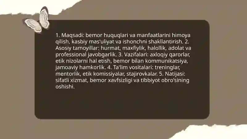 Tibbiyotda tarbiya jarayonining mohiyati va mazmuni 4