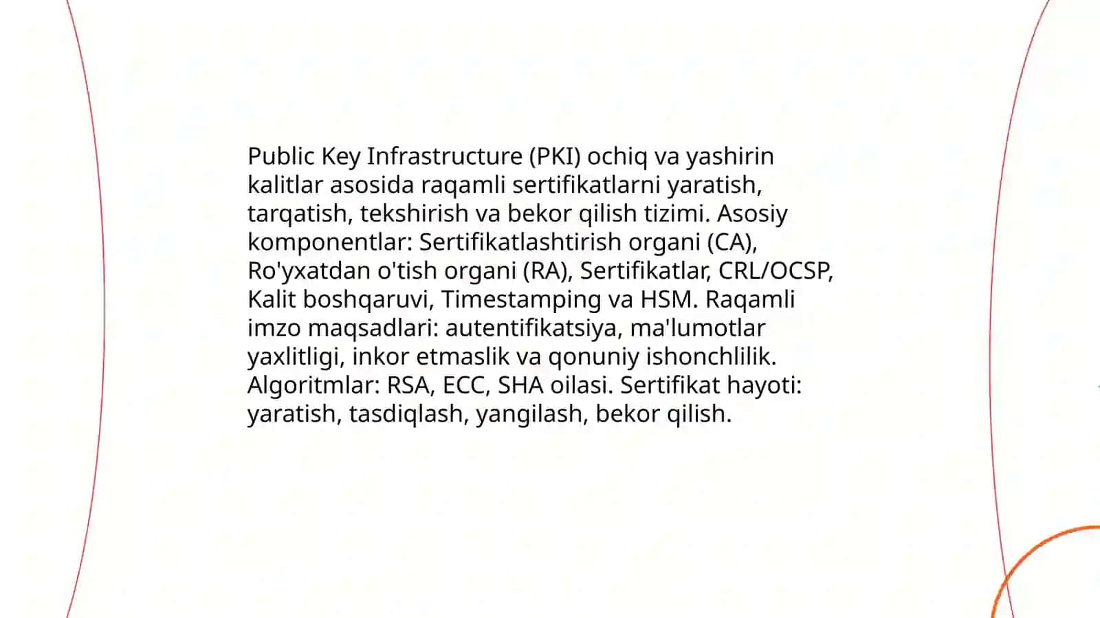 Kriptografiya va kalit boshqaruvi 4