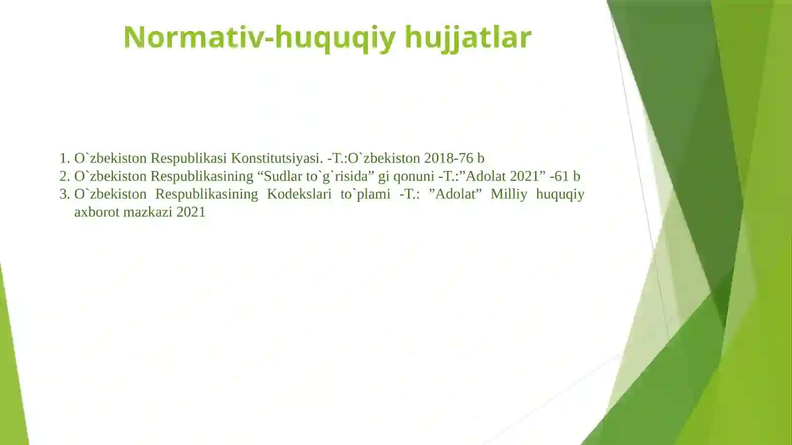 MA’MURIYJARAYON 4