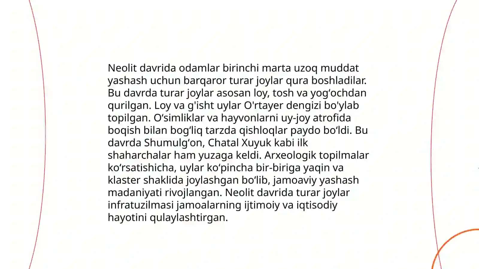 Neolit davri yodgorliklari 4