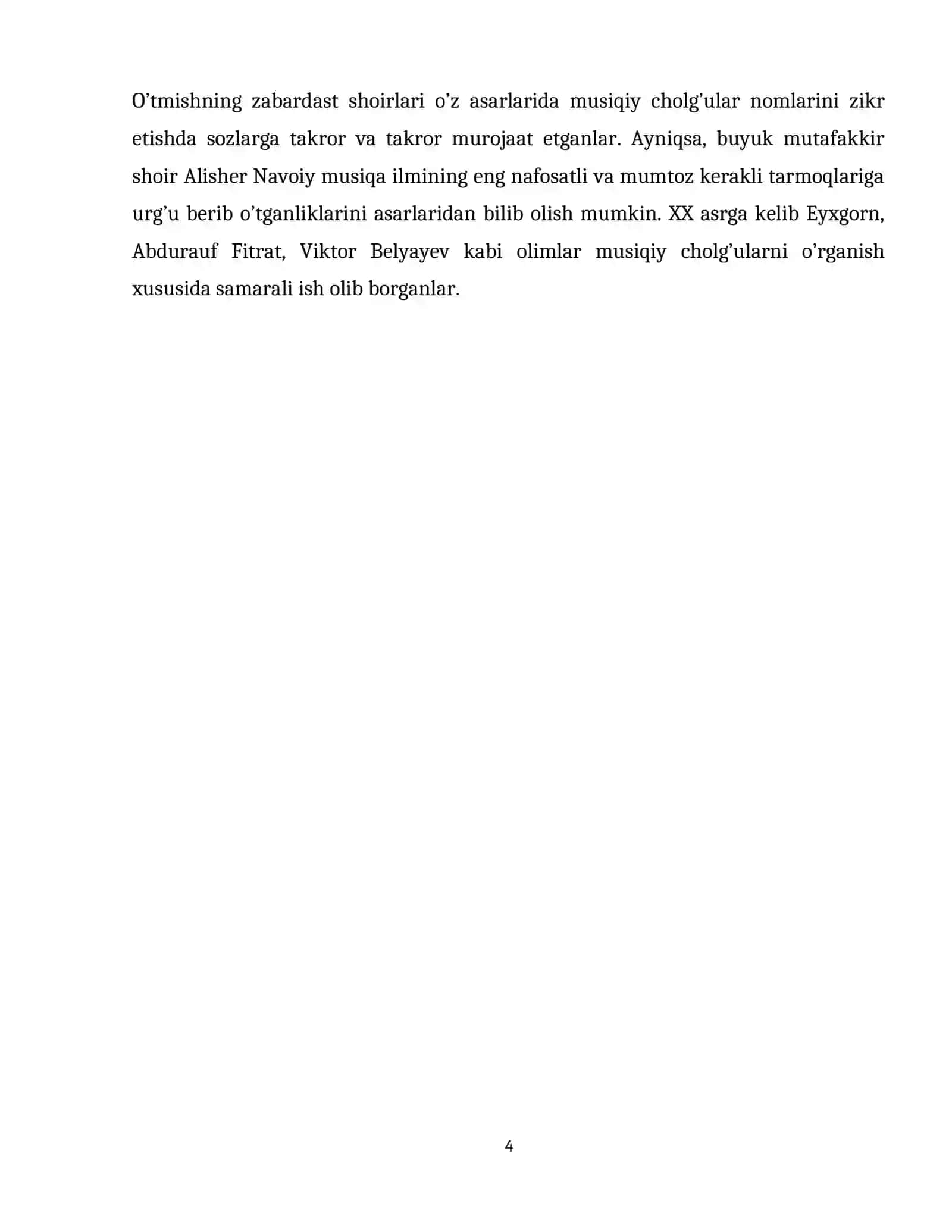 Xalq cholg’ularida ijrochilik haqida ma‘lumotlar 4