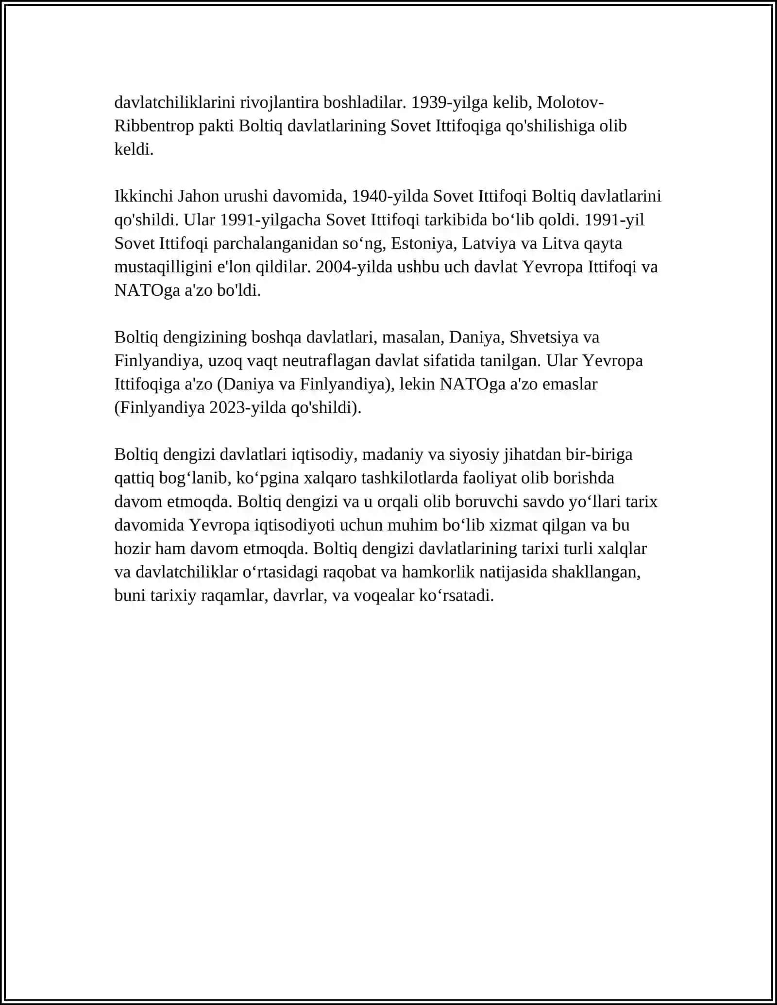 BOLTIQ DENGIZI DAVLATLARI KENGASHI 2024-2025 Fan yili 4