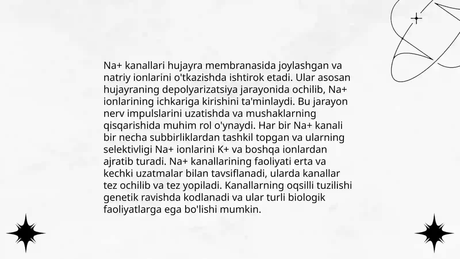 Natriy Kanallari Tuzilishi va Faoliyati 4