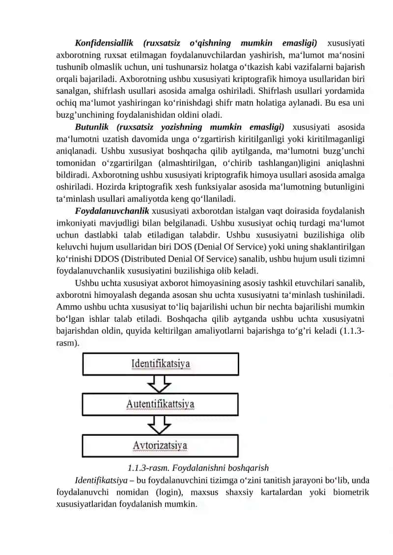 Axborot xavfsizligi arxitekturasi 4