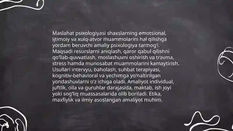 Hozirgi zamon psixologiyasining tarmoqlari 4
