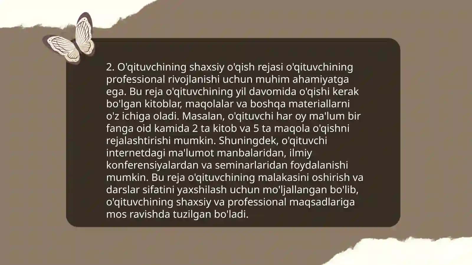 Pedagogik kompetensiyalarni rivojlantirish 4