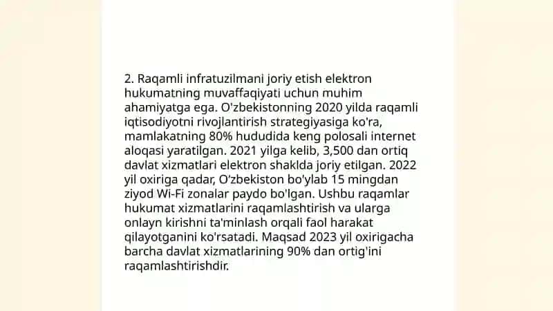 Elektron hukumatni joriy etishning jahon tajribasi 4