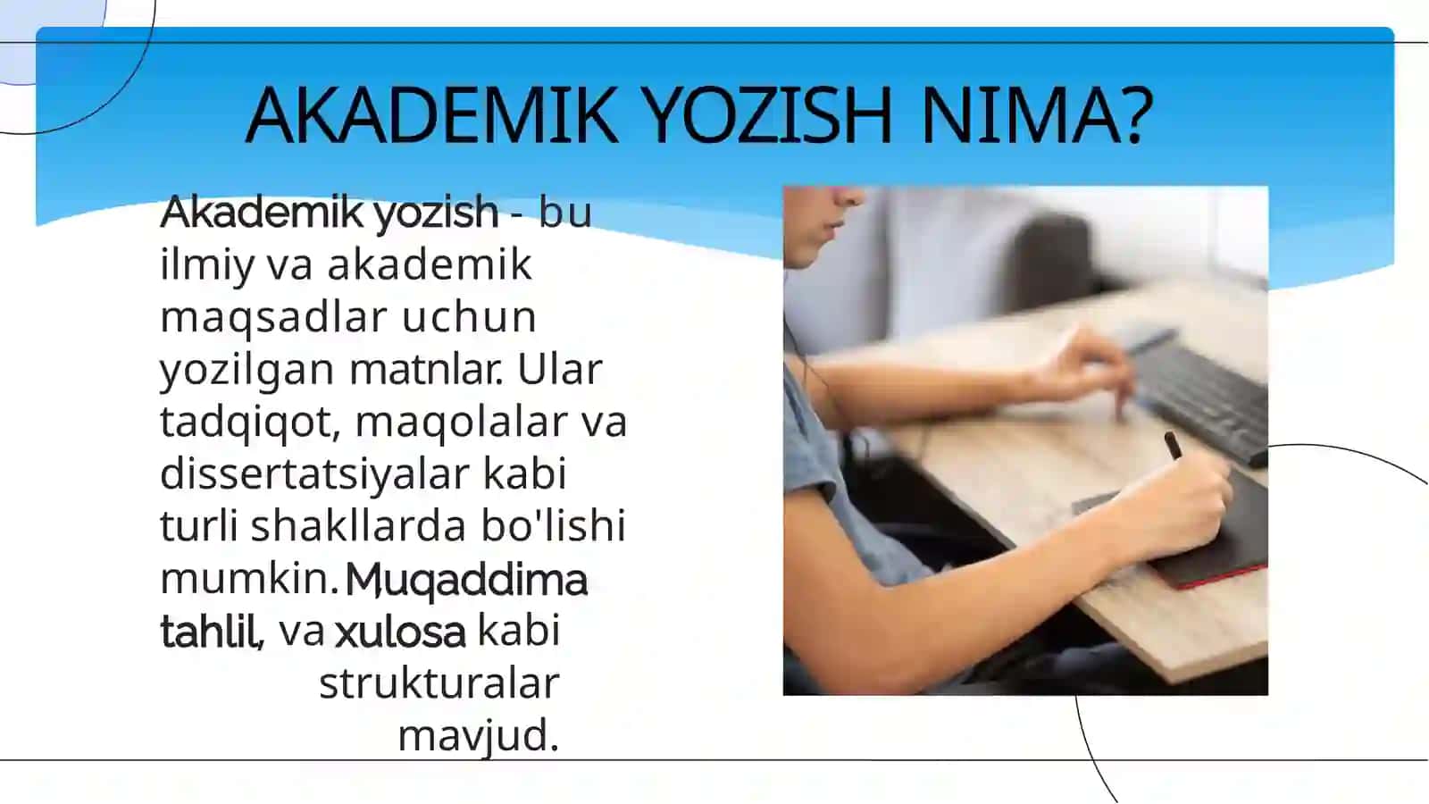 Akademik yozish va samarali amalga oshirish omillari 4
