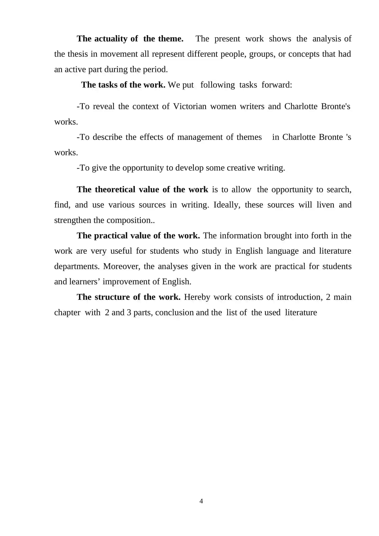 The female identity formation Ch.Bronte’s Jane Eyer 4
