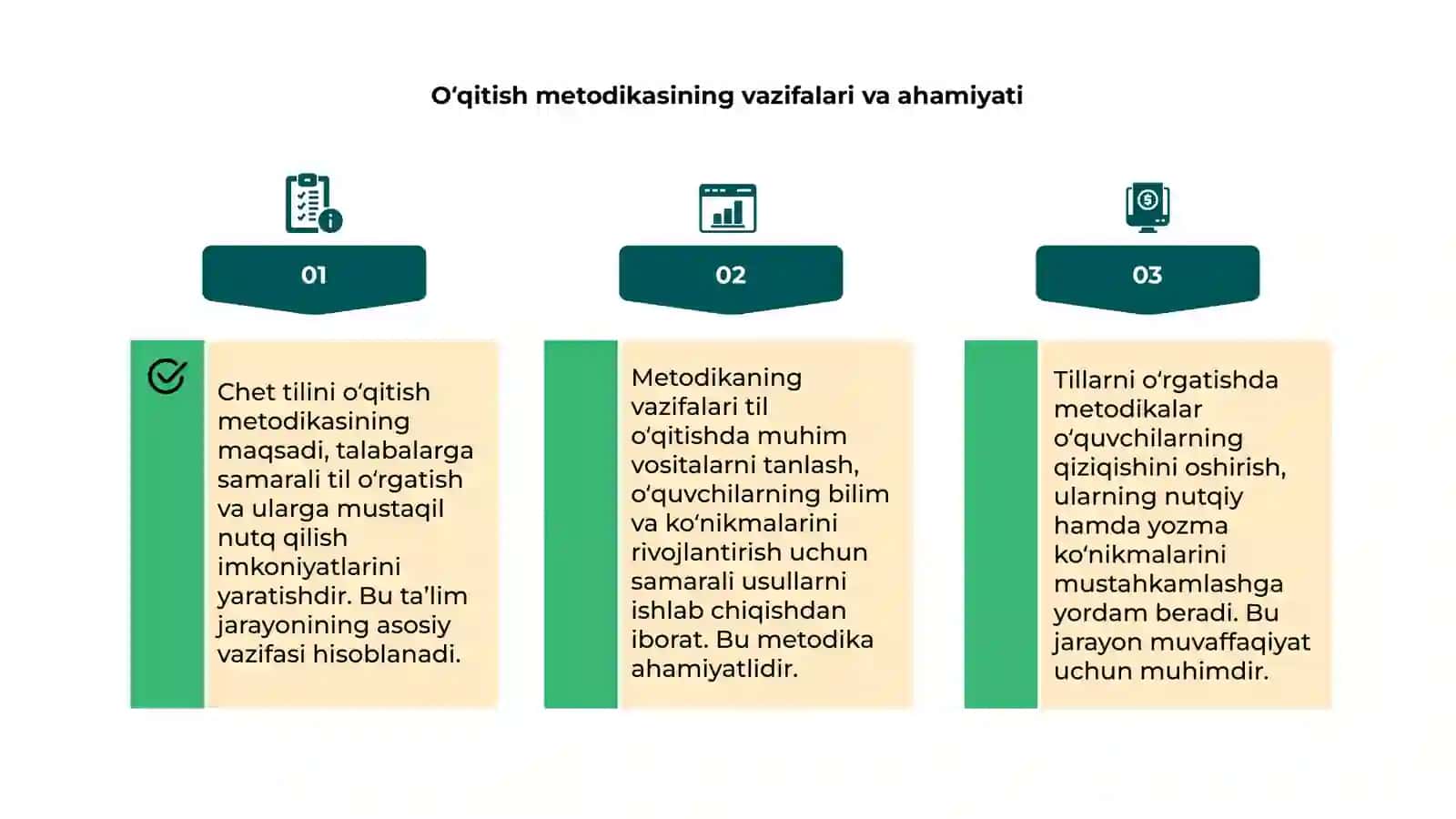 Chet tilini o‘qitish metodikasi 4