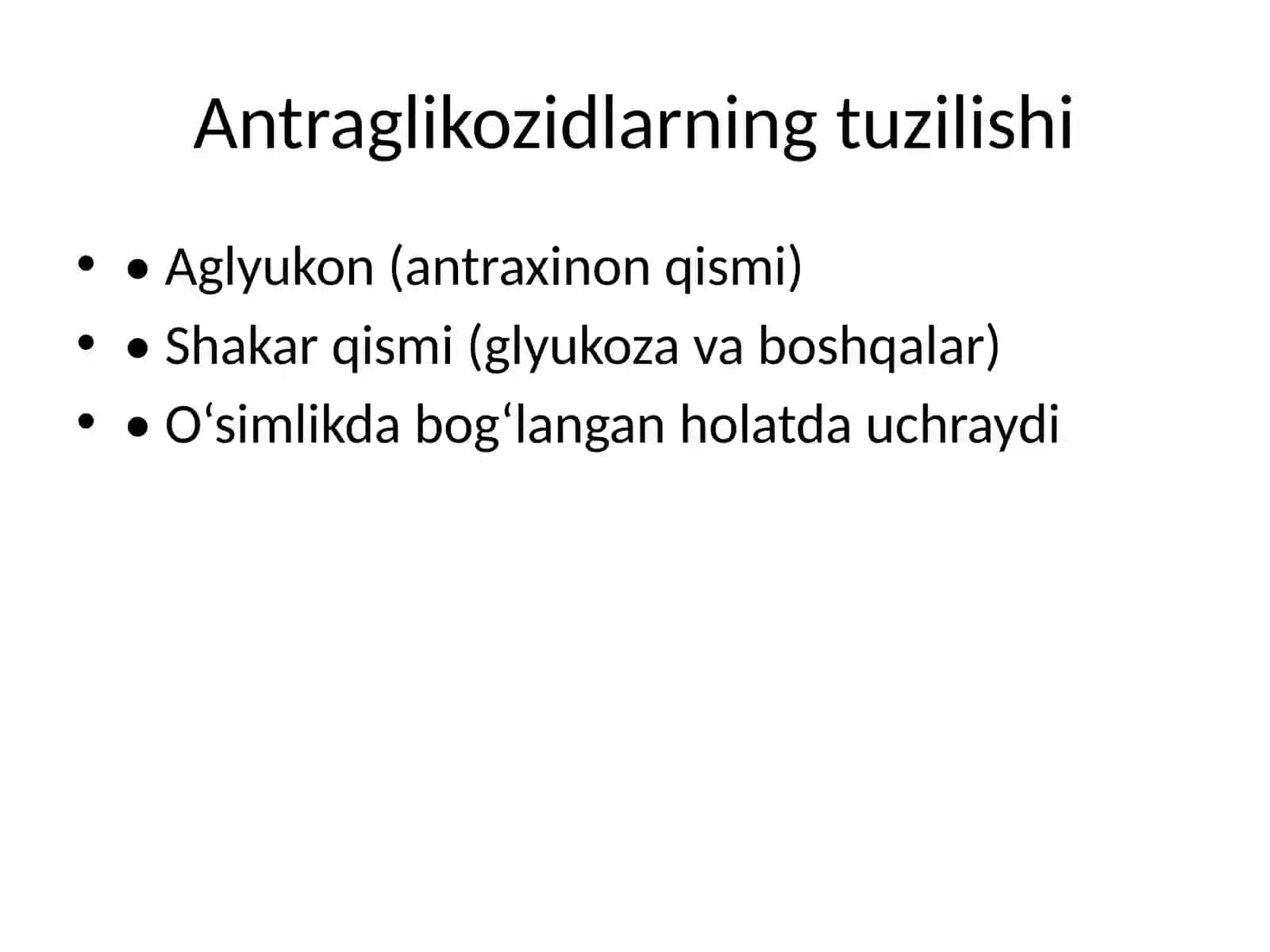Antrasen unumlari bo‘lgan dorivor o‘simliklar va mahsulotlar 4