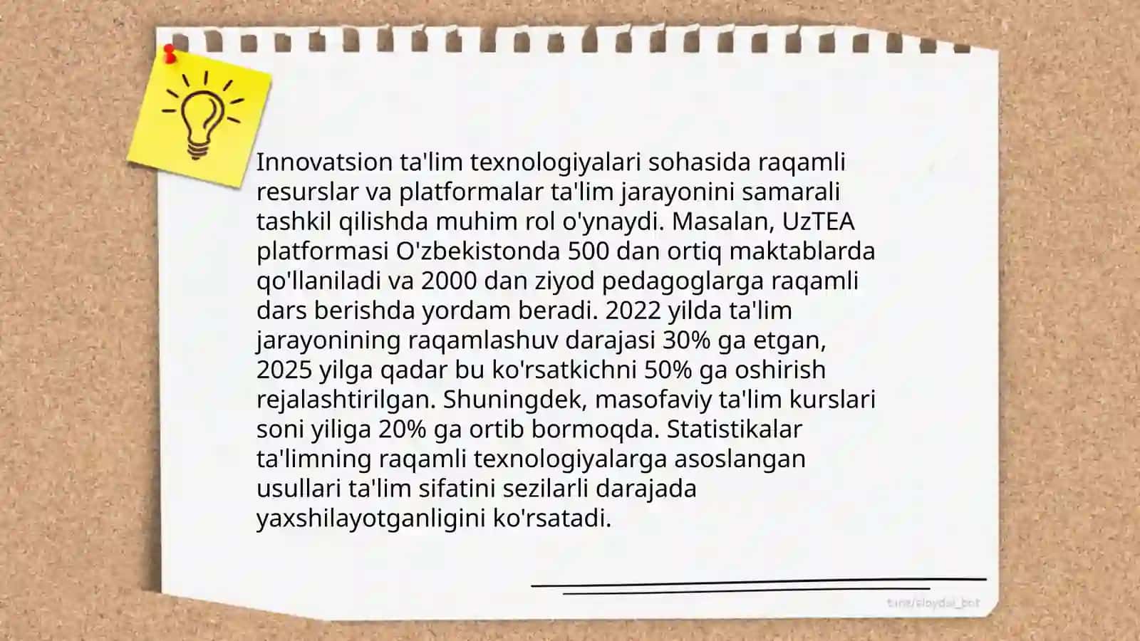 Integratsiya ta'lim jarayonini qulaylashtirishning muhim prinsipi 4