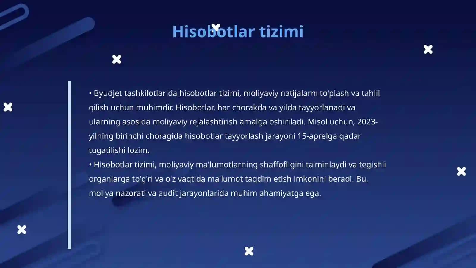 Byudjet tashkilotlarida moliyaviy natijalar hisobi 4