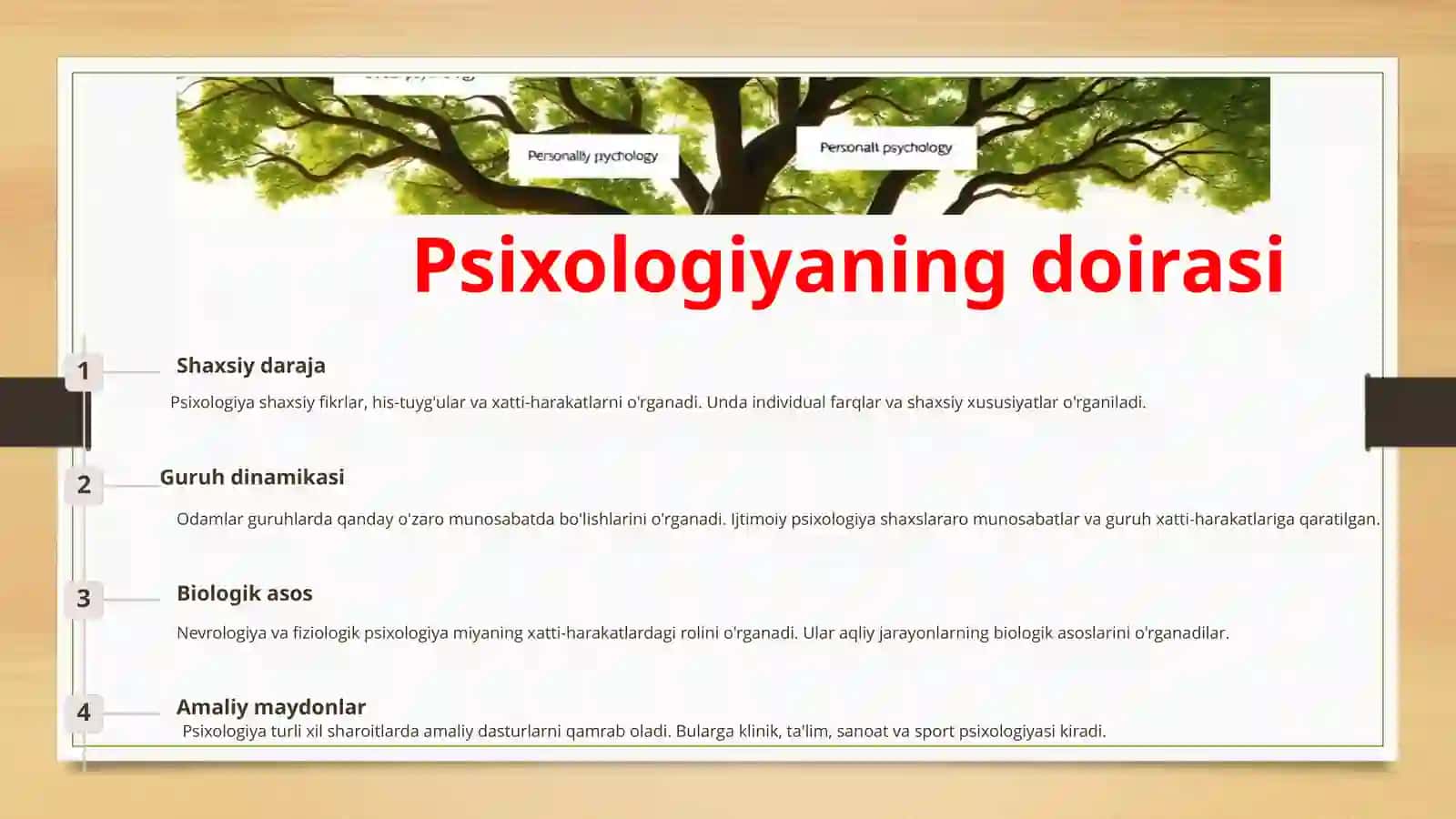 PSIXOLOGIYA FANINING PREDMETI 4