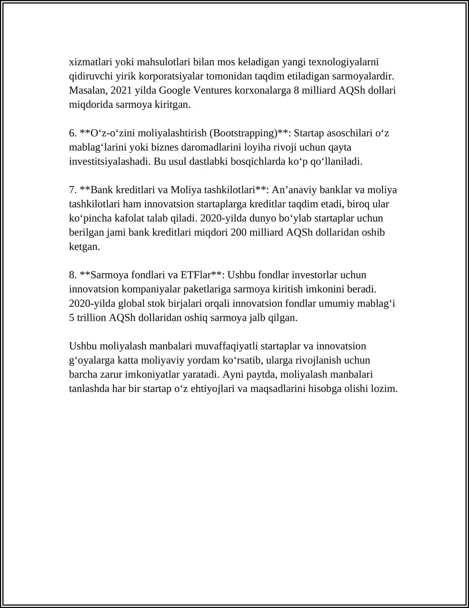 INNOVATSION RIVOJLANISHNING MOLIYAVIY STRATEGIYALARI 4