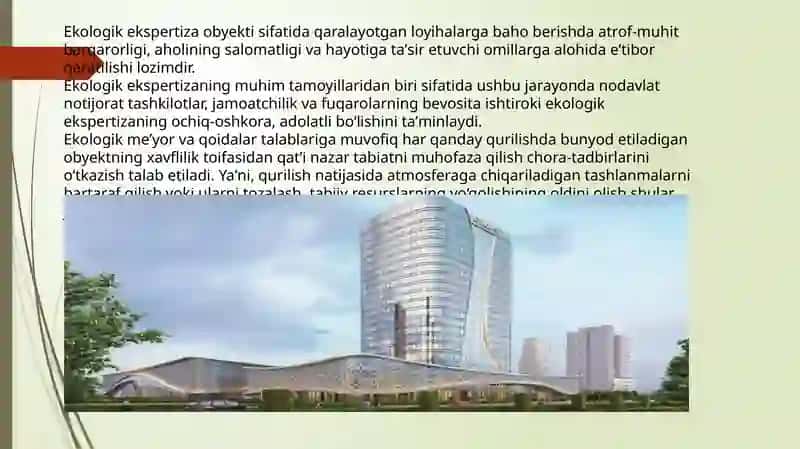 Shahar sozlik loyiha lanishining ekologik asoslari 4