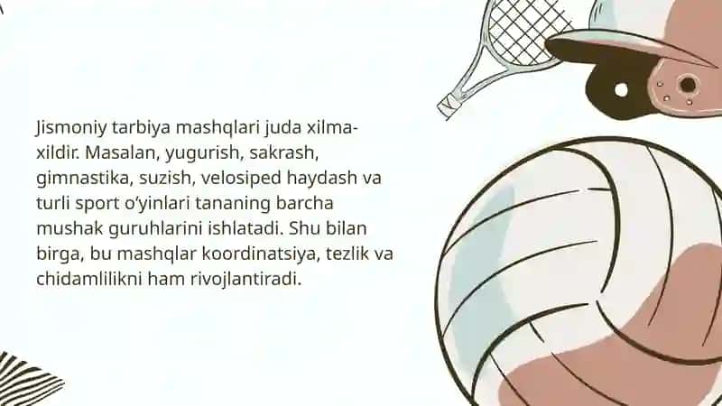 Jismoniy tarbiya haqida 4