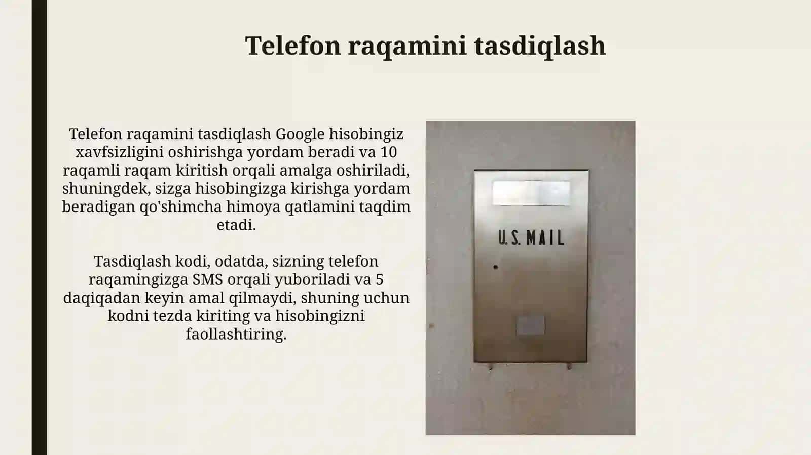Gmail akkaunt yaratish 4