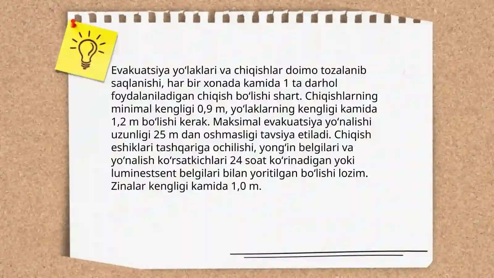 Maktabgacha taʼlim muassasalarida yongʻin xavfsizligiga qoʻyiladigan talablar 4