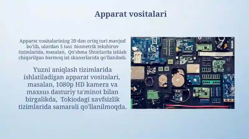 Identifikatsiyalashning dasturiy va texnik vositalari 4