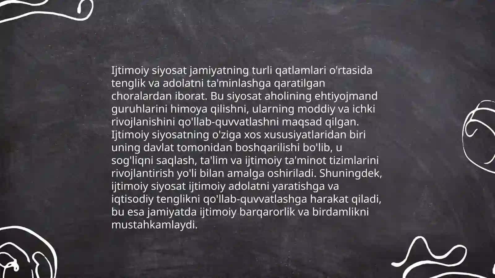 Ijtimoiy siyosat fanining obyekti va predmeti 4