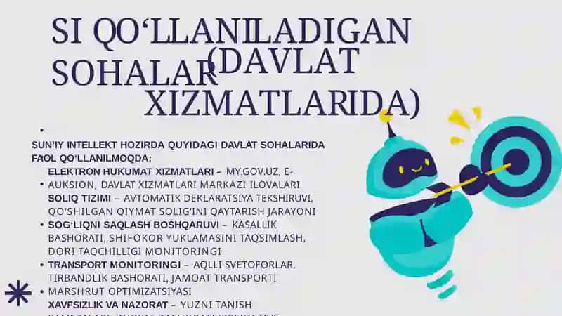 DAVLAT  BOSHQARUVIDA  SUN’IY INTELLEKT  TEXNOLOGIYALARINING  O‘RNI 4