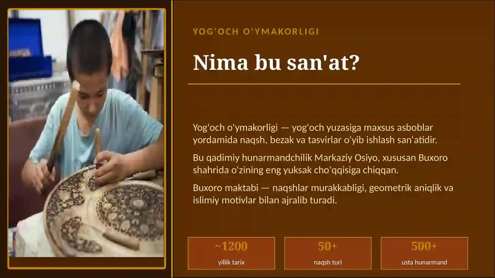 YOG'OCHO'YMAKORLIGI BUXORO MAKTABI 4