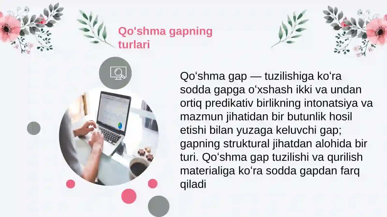 Qo'shma gaplar tasnifi 4