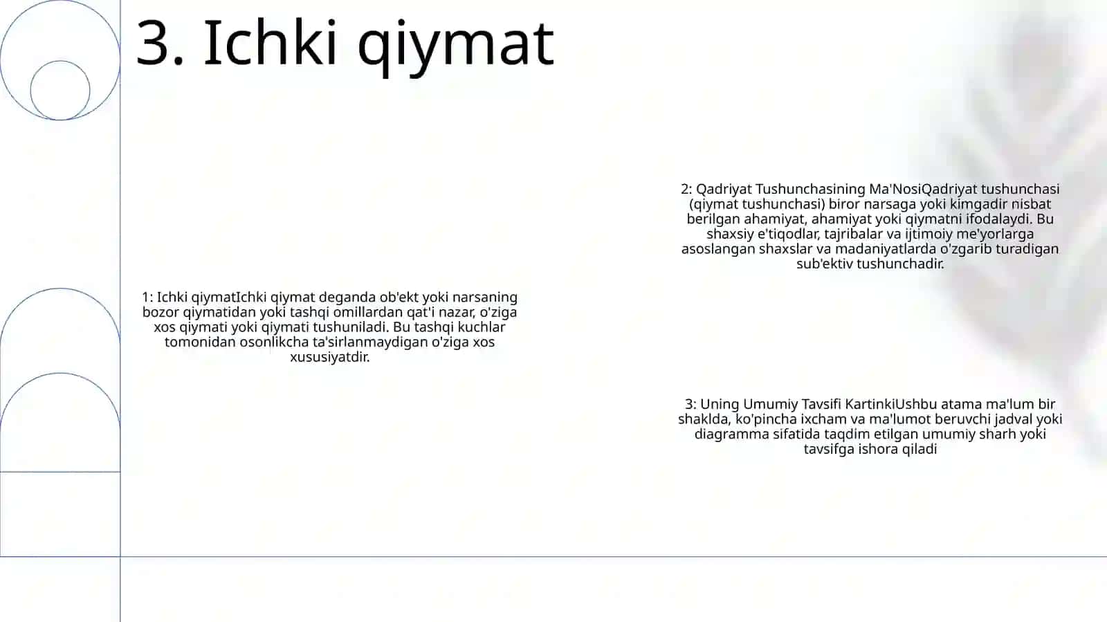 Qadriyat Tushunchasining Ma'Nosi Va Uning Umumiy Tavsifi Kartinki 4