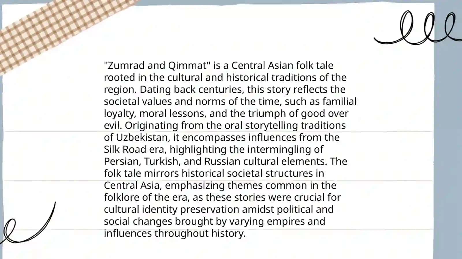 Zumrad and Qimmat 4