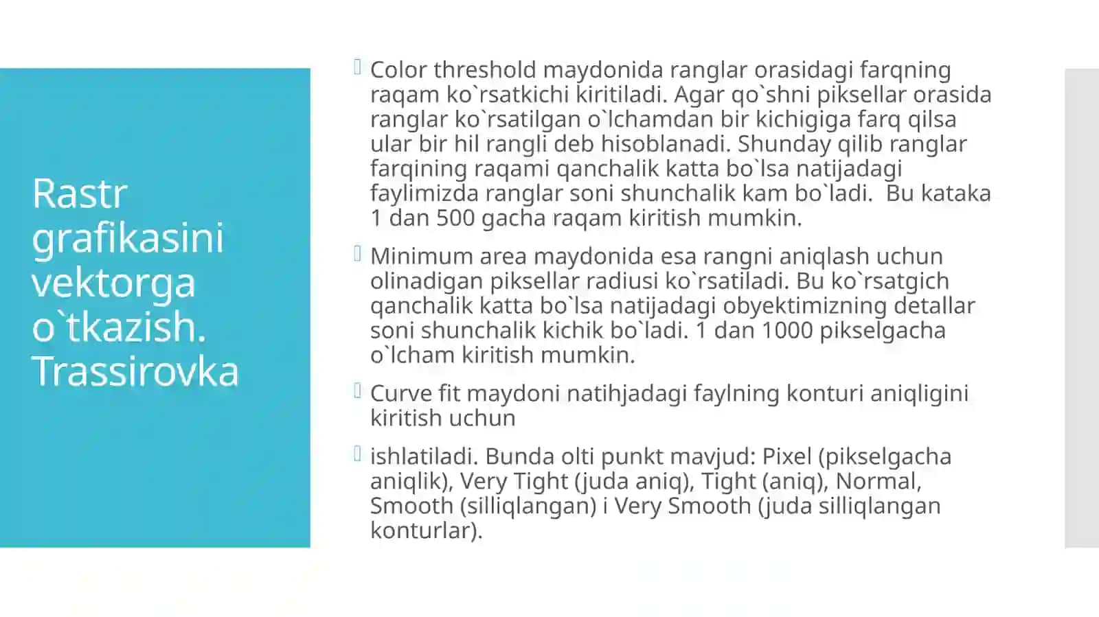 Importqilingan tasvirlar bilan ishlash 4