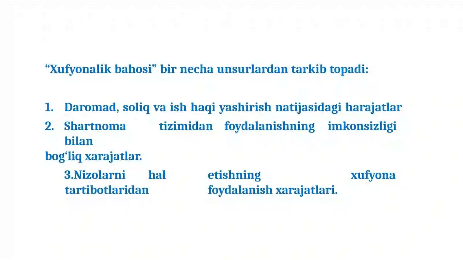 Xufyonaiqtisodiyotninginstitutsional nazarayasi 4