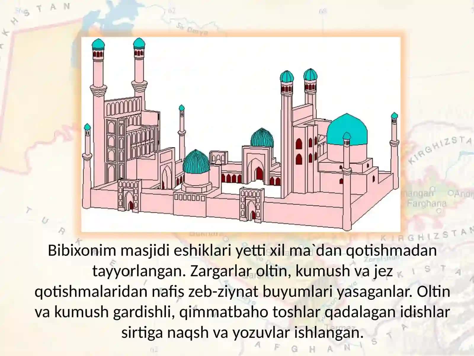 AMIR TEMUR VA TEMURIYLAR DAVRI MADANIYATI (XIV ASRNING IKKINCHI YARMI – XV ASR) 4