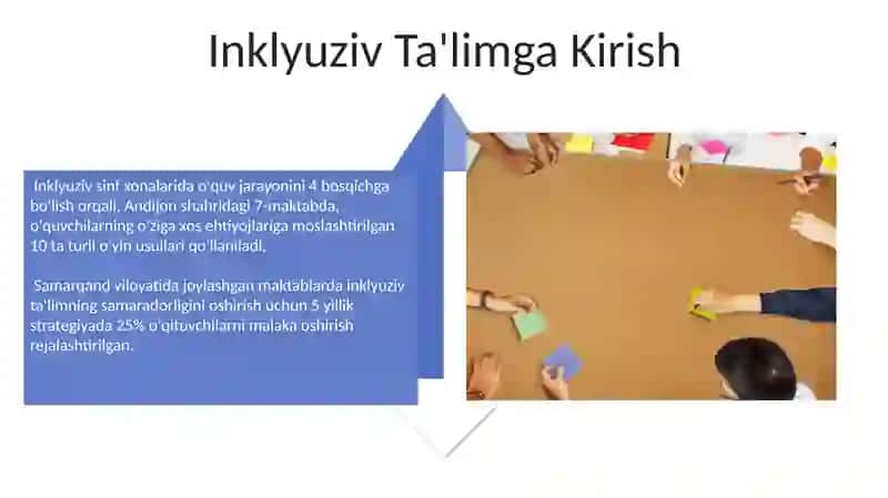Inklyuziv sinflarda o'qitish metodlari va strategiyalari 4