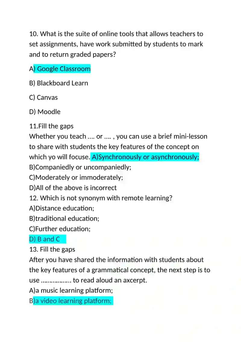 Digital English Test 4