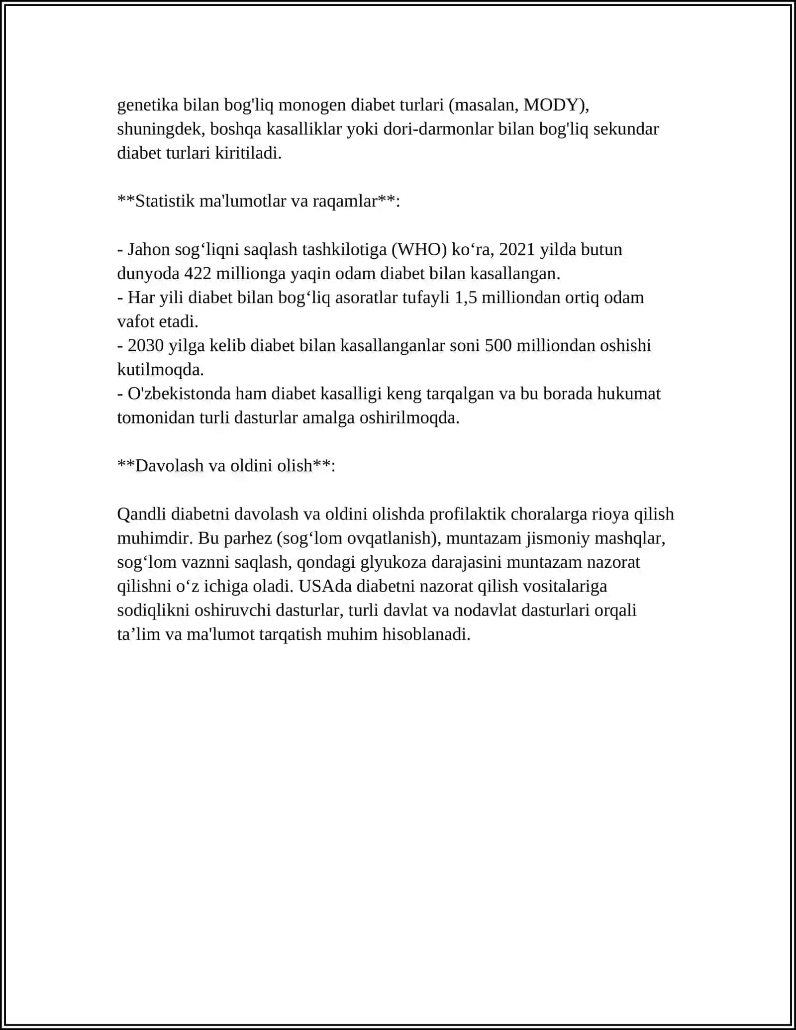 QANDLI DIABAET VA OCHLIKDA KETONURIYA VA KETONEMIYA 4