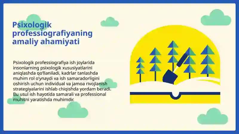 Psixologik professiografiyasi.mehnat psixalogiyasi ekspertizasi 4