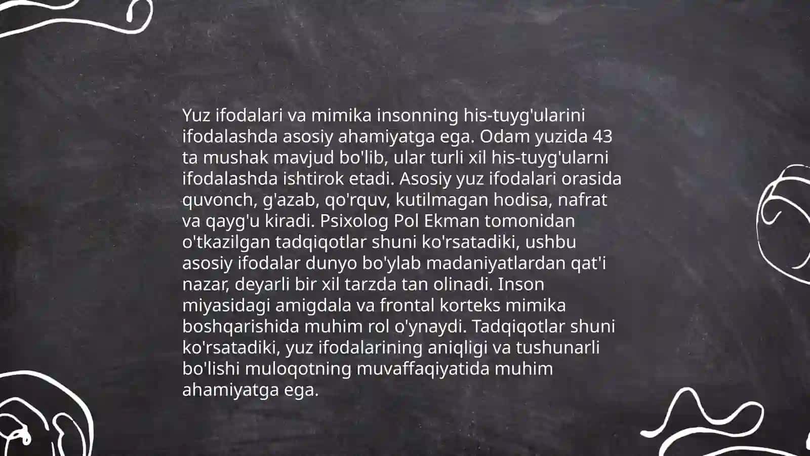 Noverbal muloqot. Muloqotni boyituvchi omillar 4