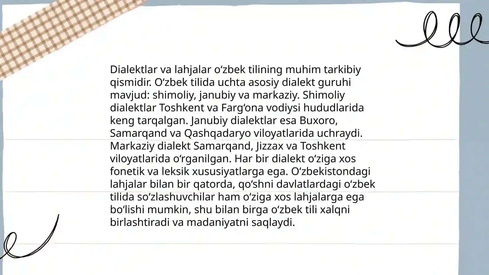 Tilning ijtimoiy korinishlari 4