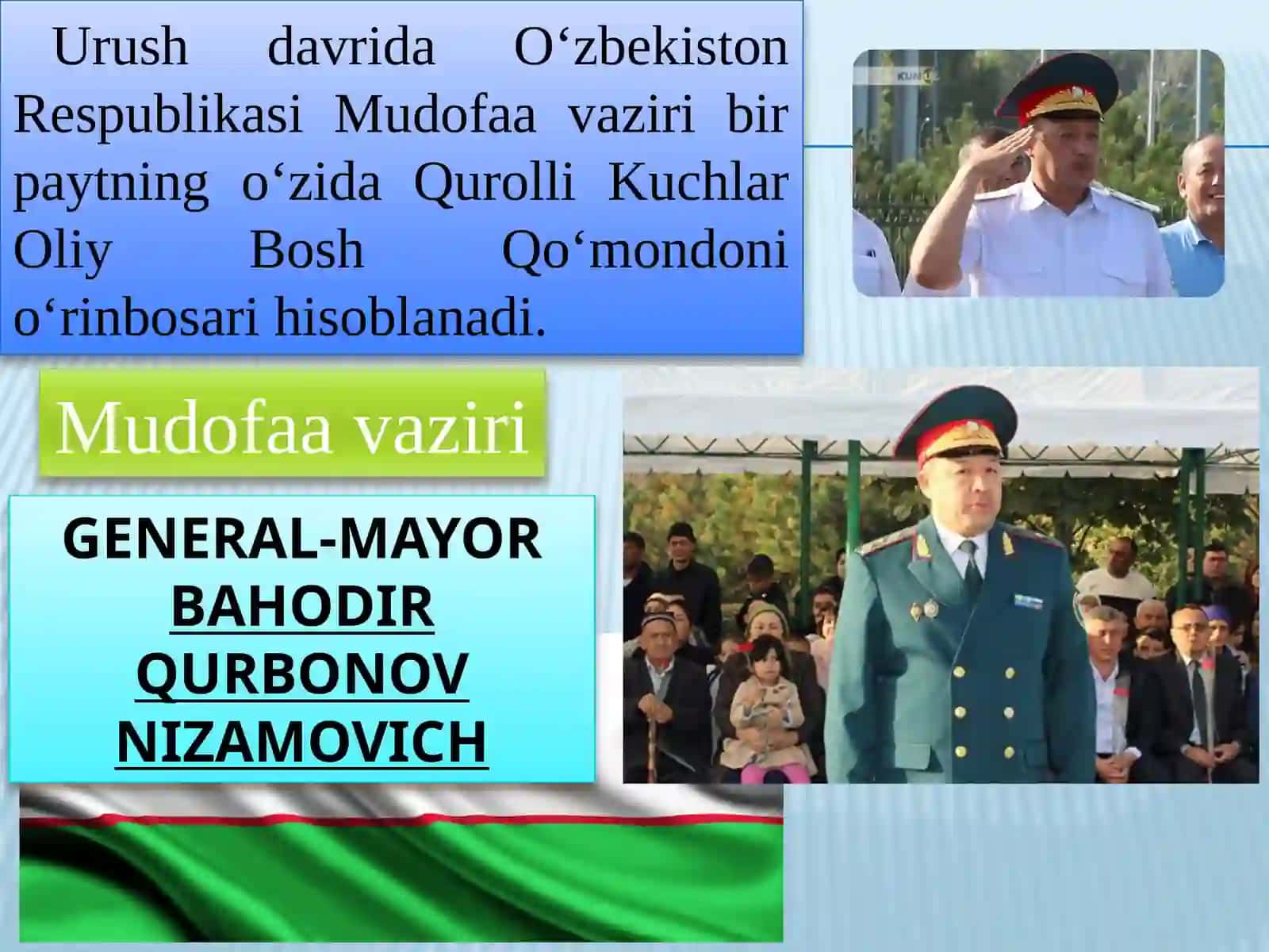 O’ZBEKISTON RESPUBLIKASI HARBIY DAVLAT TASHKILOTI 4
