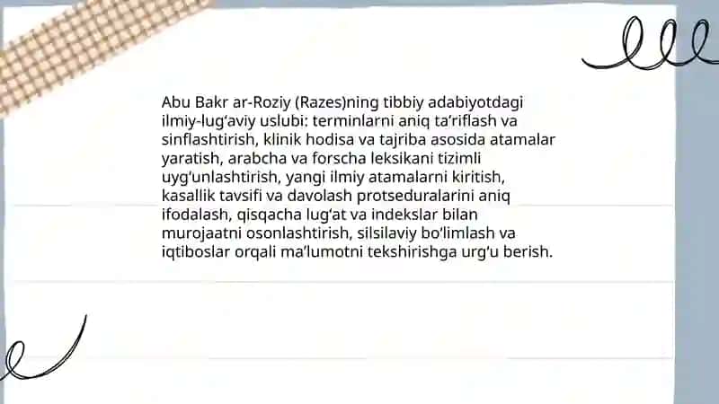 Sharqning buyuk allomalari tibbiyot va til haqida 4