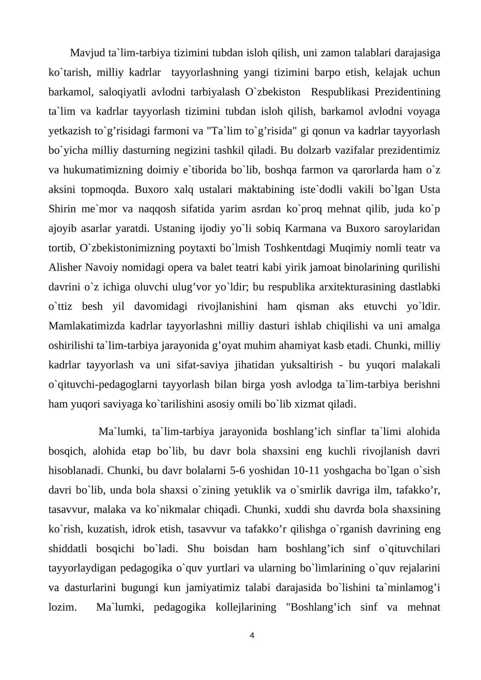 Moy bo’yoqda natyurmort kompozistiyasini bajarish usullari (bahor gullari misolida). Diplom ishi 4