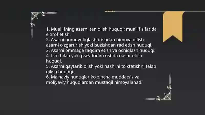 Huquq ijodkorligi mavzusida 4